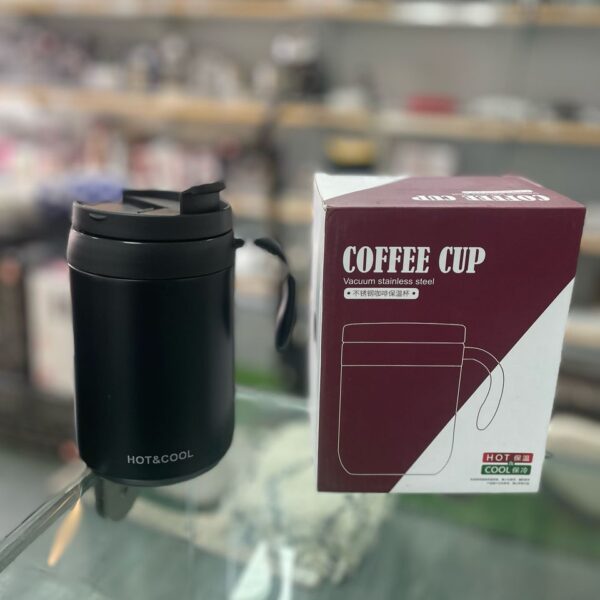 STAINLESS STEEL VACUUM COFFEE CUP 500ML