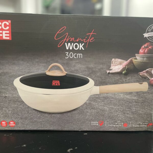 UCC GRANITE WOK 30CM