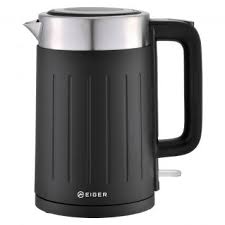 EIGER ROMANA LINEA NERO 1.7L STAINLESS STEEL ELECTRIC KETTLE